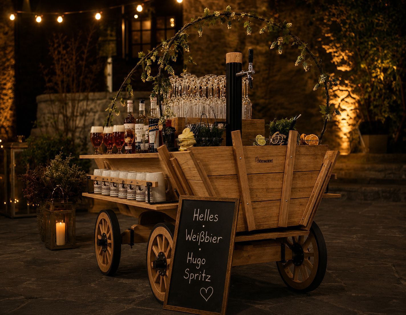 Zapfwagen 1 Zapfhahn — Mobile Eventbar